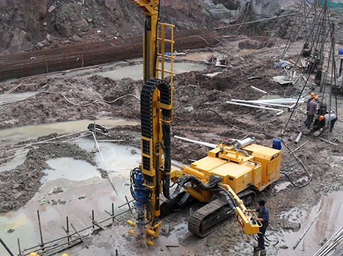 錨杆鑽(zuàn)施工4
